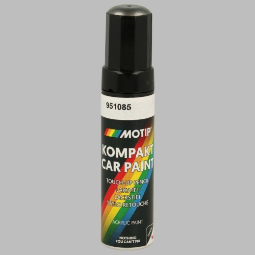 Lackstift Autolackreparatur Autofarbe Kompakt grau metallic 12 ml MOTIP 951085