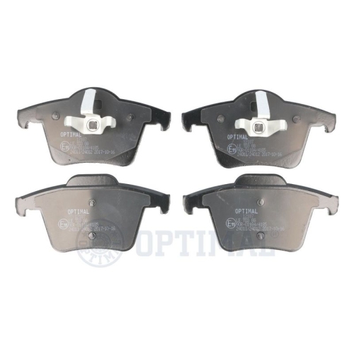 OPTIMAL Bremsbelagsatz, Scheibenbremse BP-12187