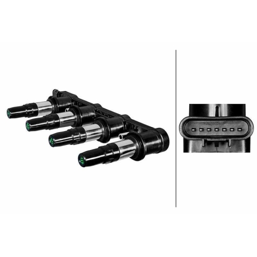 HELLA Z&uuml;ndspule 5DA 358 290-371