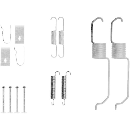 TEXTAR Zubeh&ouml;rsatz, Bremsbacken 97015900