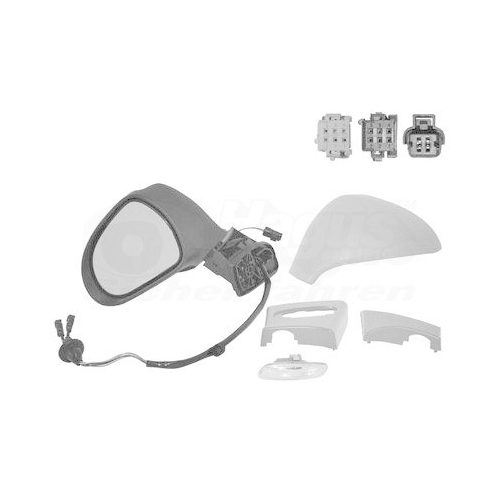 VAN WEZEL Au&szlig;enspiegel * HAGUS * 4042817