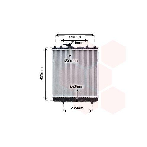 VAN WEZEL K&uuml;hler, Motork&uuml;hlung 37002542