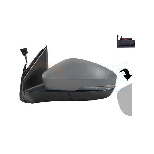 VAN WEZEL Au&szlig;enspiegel * HAGUS * 5706827