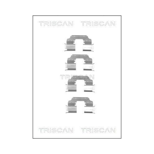 TRISCAN Zubeh&ouml;rsatz, Scheibenbremsbelag 8105 251601