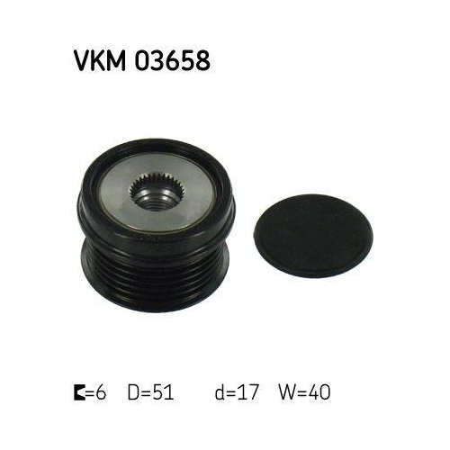 SKF Generatorfreilauf VKM 03658