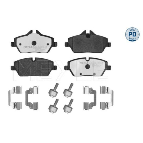 MEYLE Bremsbelagsatz, Scheibenbremse MEYLE-PD: Advanced performance and design. 025 239 1514/PD