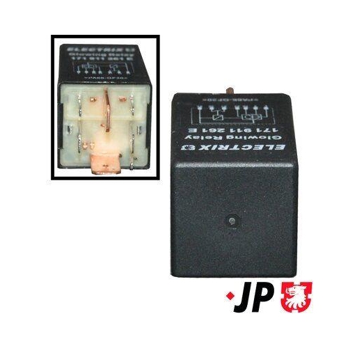 JP GROUP Relais, Glühanlage JP 1199206600