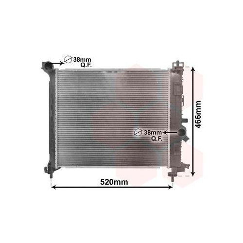VAN WEZEL K&uuml;hler, Motork&uuml;hlung 37002561
