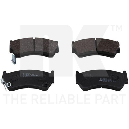 NK Bremsbelagsatz, Scheibenbremse 225211