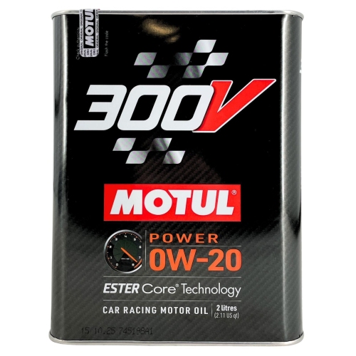 Motor&ouml;l Motoren&ouml;l Motul 300V Power 0W-20 2 Liter Kanister 114234