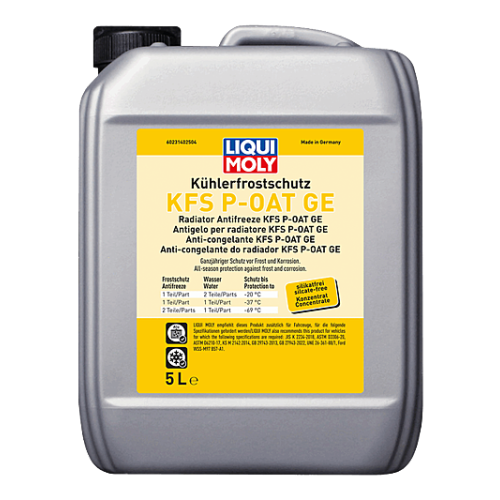 K&uuml;hlerfrostschutz LIQUI MOLY KFS P-OAT GE - 5 Liter 5L 23140