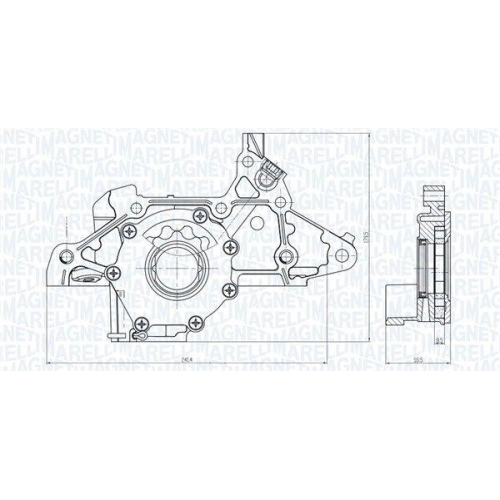 MAGNETI MARELLI &Ouml;lpumpe