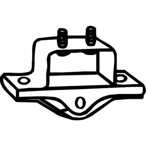 BOSAL Halter, Abgasanlage 255-857
