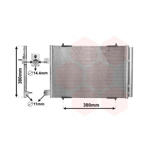 VAN WEZEL Kondensator, Klimaanlage 09005274