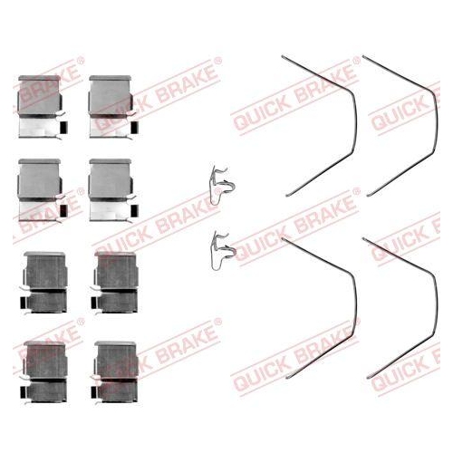 QUICK BRAKE Zubeh&ouml;rsatz, Scheibenbremsbelag 109-1093