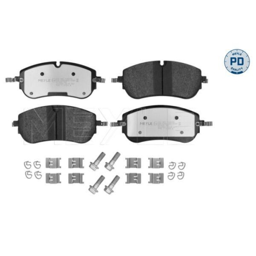 MEYLE Bremsbelagsatz, Scheibenbremse MEYLE-PD: Advanced performance and design. 025 265 1120/PD