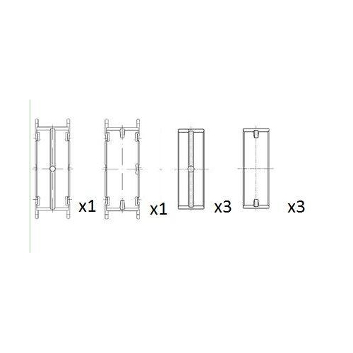 FAI AutoParts Kurbelwellenlager