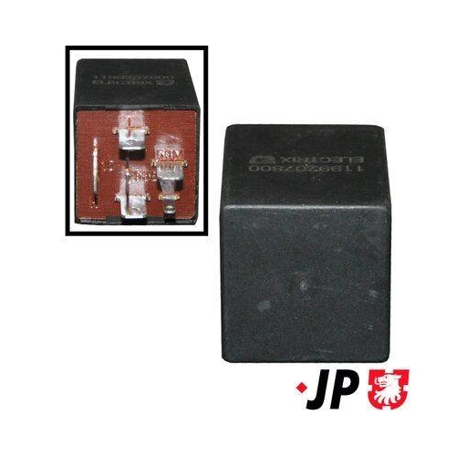 JP GROUP Relais, Wisch-Wasch-Intervall JP 1199207800