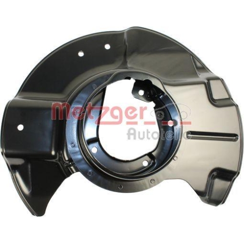 METZGER AUTOTEILE Spritzblech, Bremsscheibe 6115127
