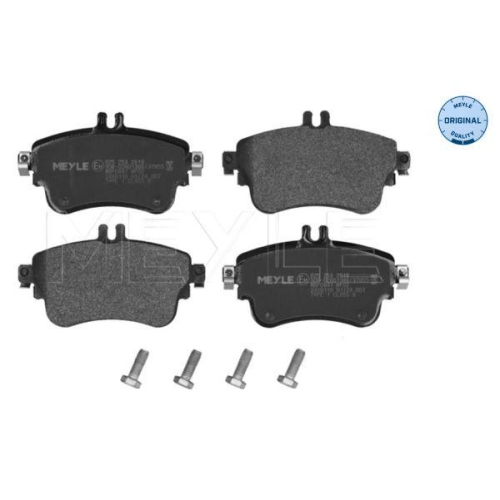 MEYLE Bremsbelagsatz, Scheibenbremse MEYLE-ORIGINAL: True to OE. 025 253 2619