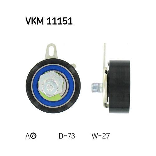 SKF Spannrolle, Zahnriemen VKM 11151