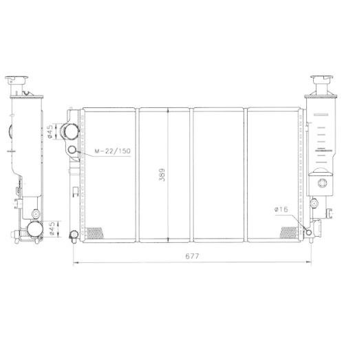 NRF K&uuml;hler, Motork&uuml;hlung 50401