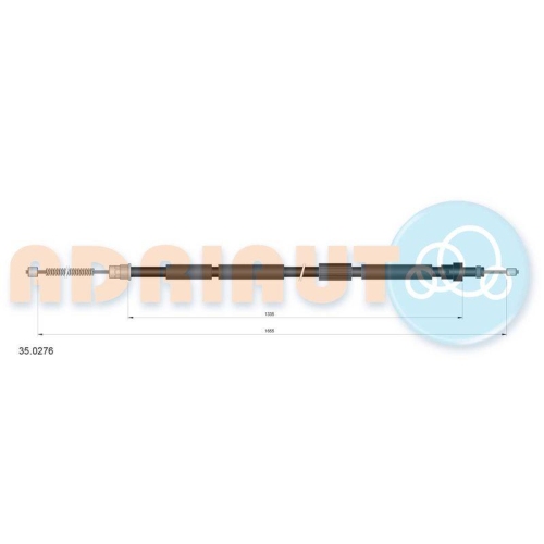 ADRIAUTO Seilzug, Feststellbremse 35.0276