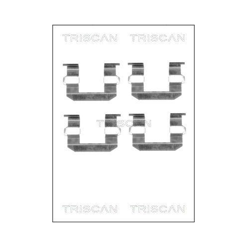 TRISCAN Zubeh&ouml;rsatz, Scheibenbremsbelag 8105 431619