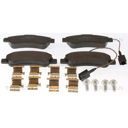 TRISCAN Bremsbelagsatz, Scheibenbremse 8110 10608