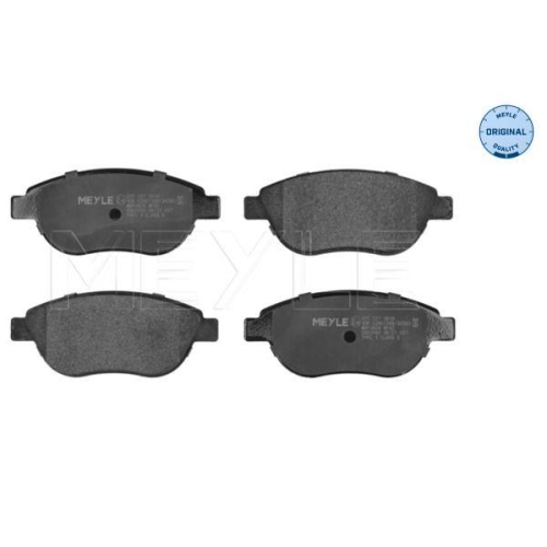 MEYLE Bremsbelagsatz, Scheibenbremse MEYLE-ORIGINAL: True to OE. 025 237 0819