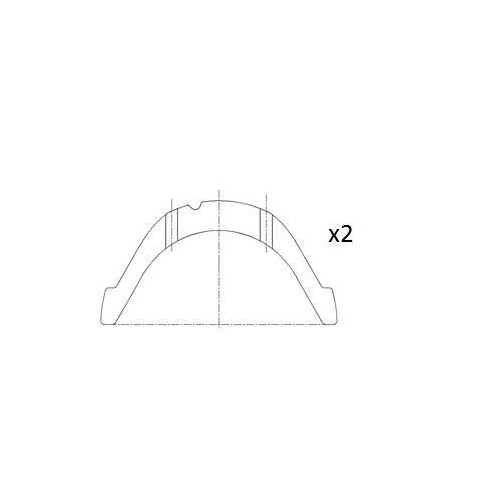 FAI AutoParts Distanzscheibe, Kurbelwelle
