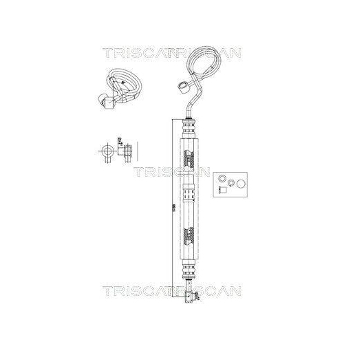 TRISCAN Hydraulikschlauch, Lenkung