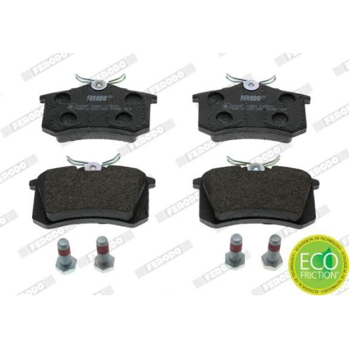 FERODO Bremsbelagsatz, Scheibenbremse PREMIER ECO FRICTION FDB541