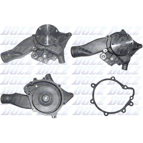 DOLZ Wasserpumpe, Motork&uuml;hlung M656