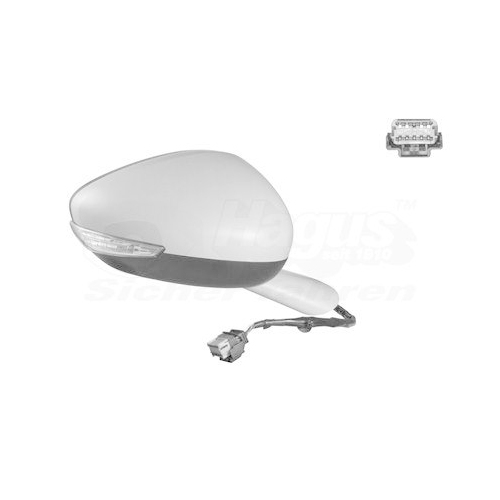 VAN WEZEL Au&szlig;enspiegel * HAGUS * 4068808