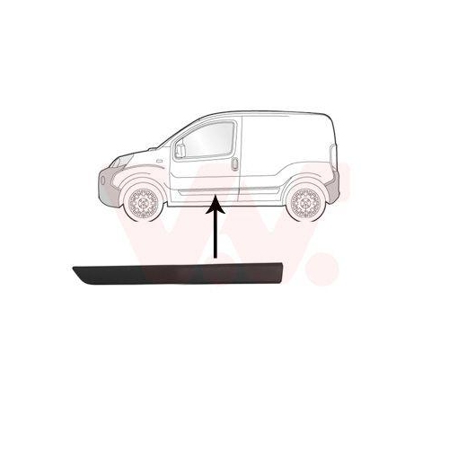 VAN WEZEL Zier-/Schutzleiste, T&uuml;r 0976427