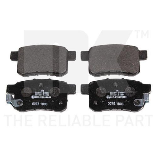 NK Bremsbelagsatz, Scheibenbremse 222644