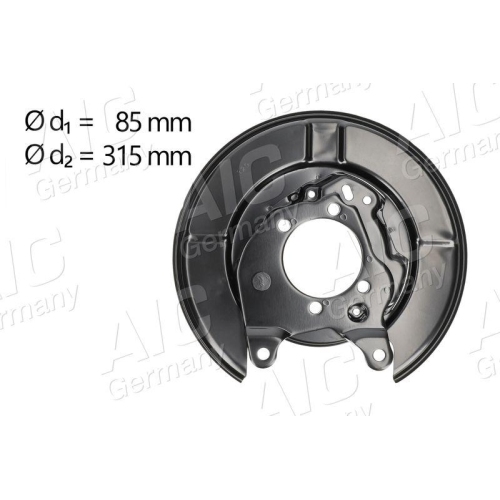 AIC Spritzblech, Bremsscheibe Original AIC Quality 58270
