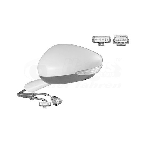 VAN WEZEL Au&szlig;enspiegel * HAGUS * 4068817