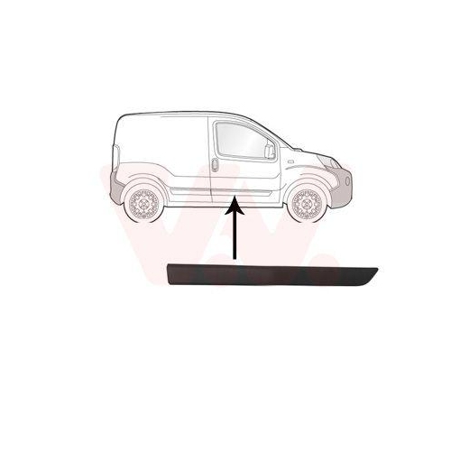 VAN WEZEL Zier-/Schutzleiste, T&uuml;r 0976428