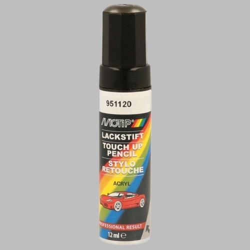 Lackstift Autolackreparatur Autofarbe Kompakt grau metallic 12 ml MOTIP 951120