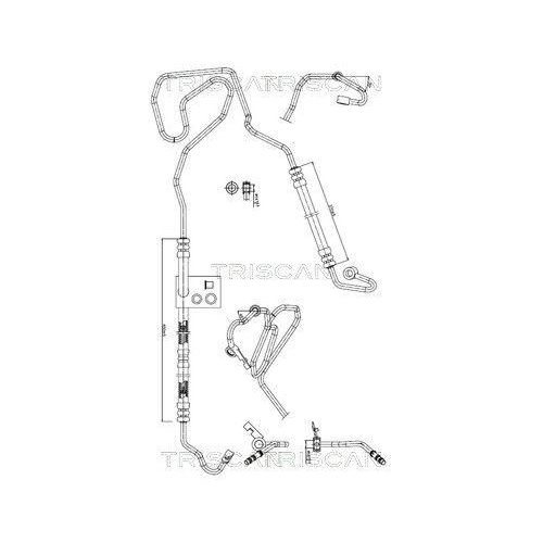 TRISCAN Hydraulikschlauch, Lenkung