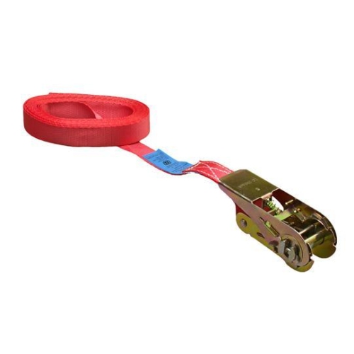 S-Line Zurrgurt eintl. 510, 6 m, Gewebe 25 mm, rot Suer 142138525