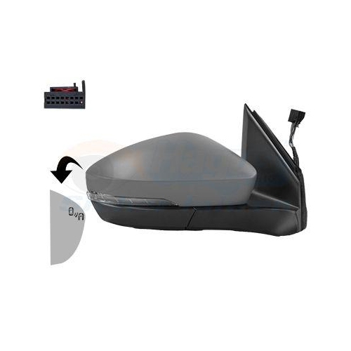 VAN WEZEL Au&szlig;enspiegel * HAGUS * 5706816