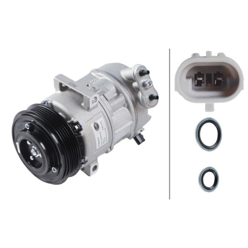 HELLA Kompressor, Klimaanlage >>> Easy2Fit <<< 8FK 366 200-761