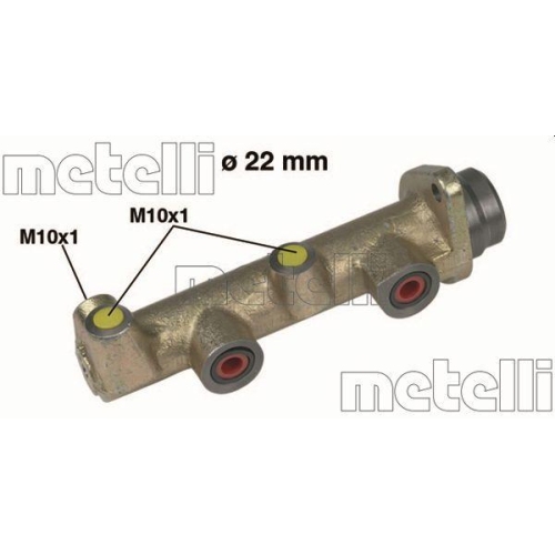 METELLI Hauptbremszylinder 05-0134