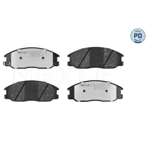 MEYLE Bremsbelagsatz, Scheibenbremse MEYLE-PD: Advanced performance and design. 025 235 6916/PD