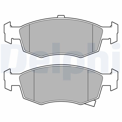DELPHI Bremsbelagsatz, Scheibenbremse
