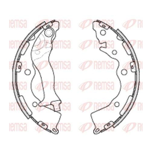 REMSA Bremsbacke 4234.00