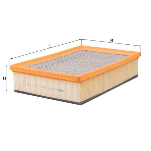 KNECHT Luftfilter LX 778